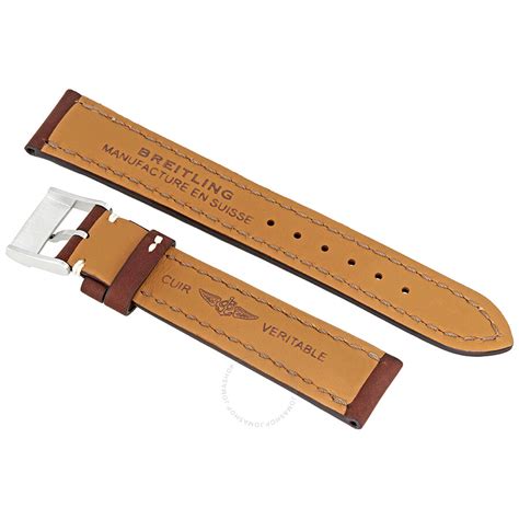 breitling brown leather band|Breitling leather straps.